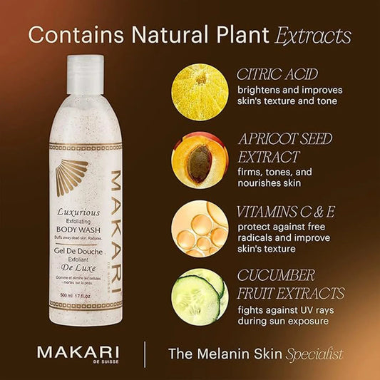 Makari Luxurious Exfoliating Body Wash
