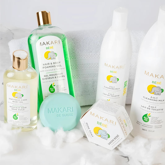 Makari bebe cleansing body lotion 1000ml