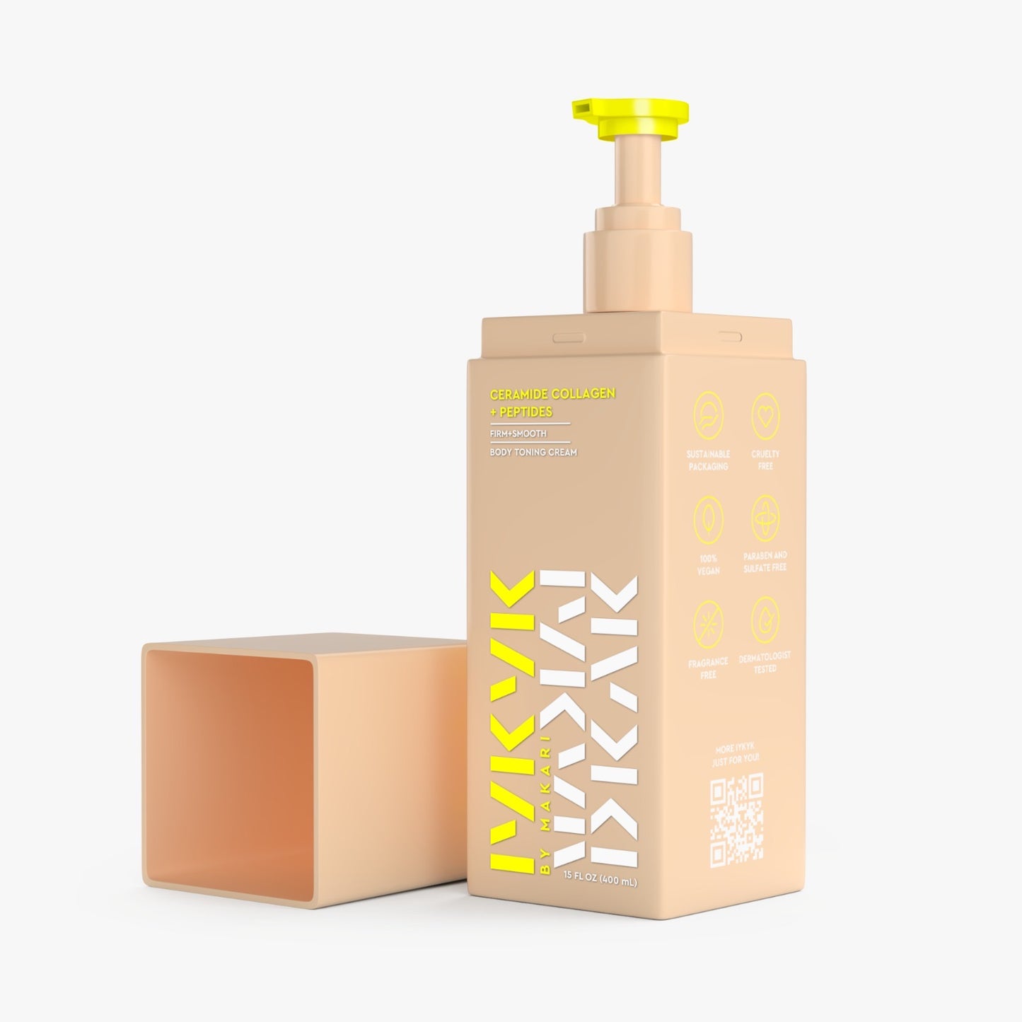 Crème tonifiante pour le corps au collagène et aux peptides céramides
 Ferme et lisse