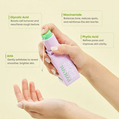 AHA Resurfacing Serum with Glycolic and Lactic Acid