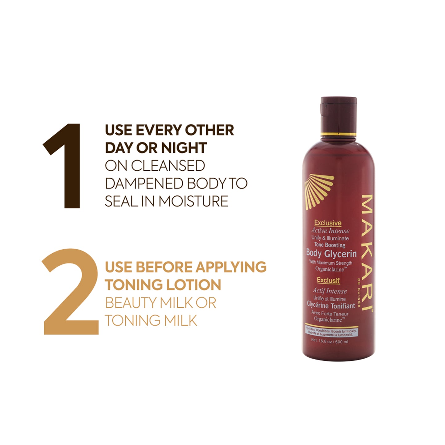 Exclusive toning Glycerin