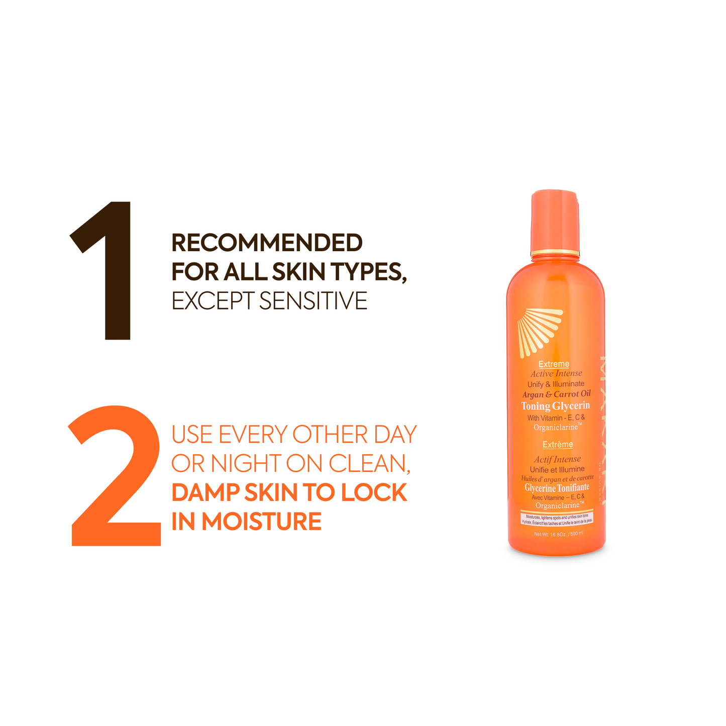 Extreme Argan & Carrot toning Glycerin