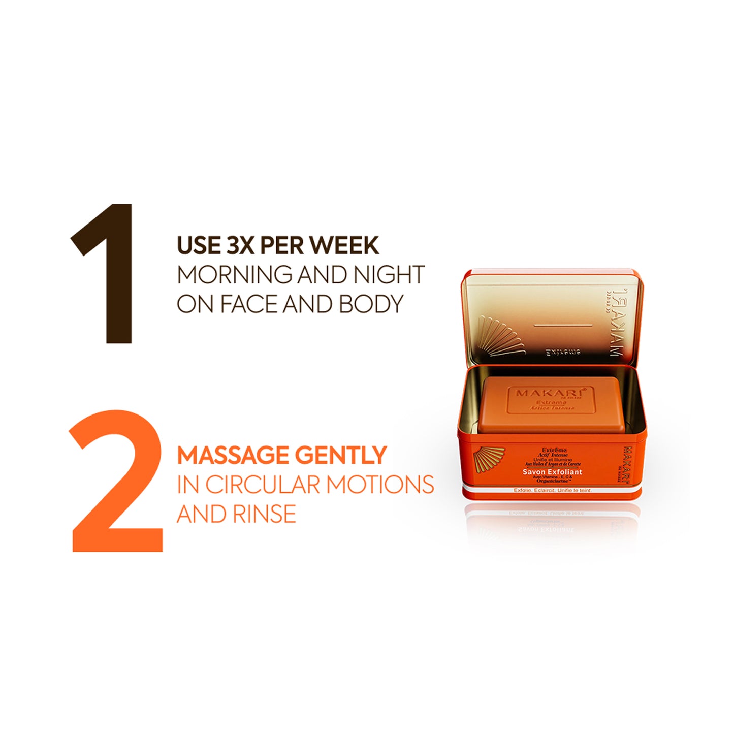 Extreme Active Intense Exfoliating Soap Duo