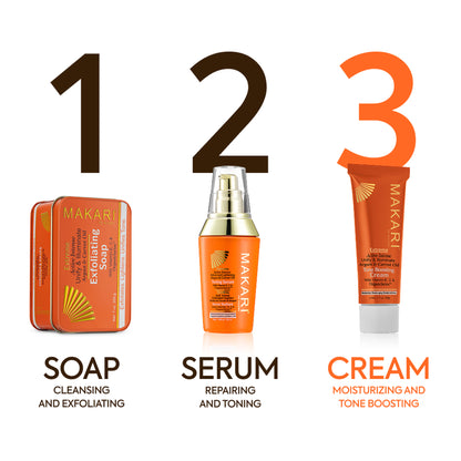 Extreme Active Intense Tone Boosting Face cream Duo