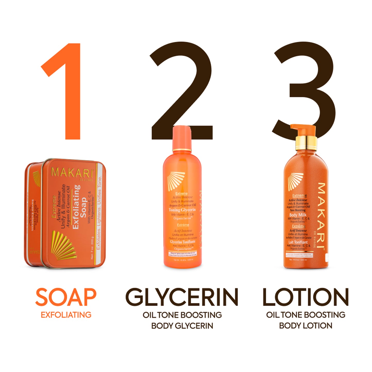 Extreme Active Intense Exfoliating Soap Duo