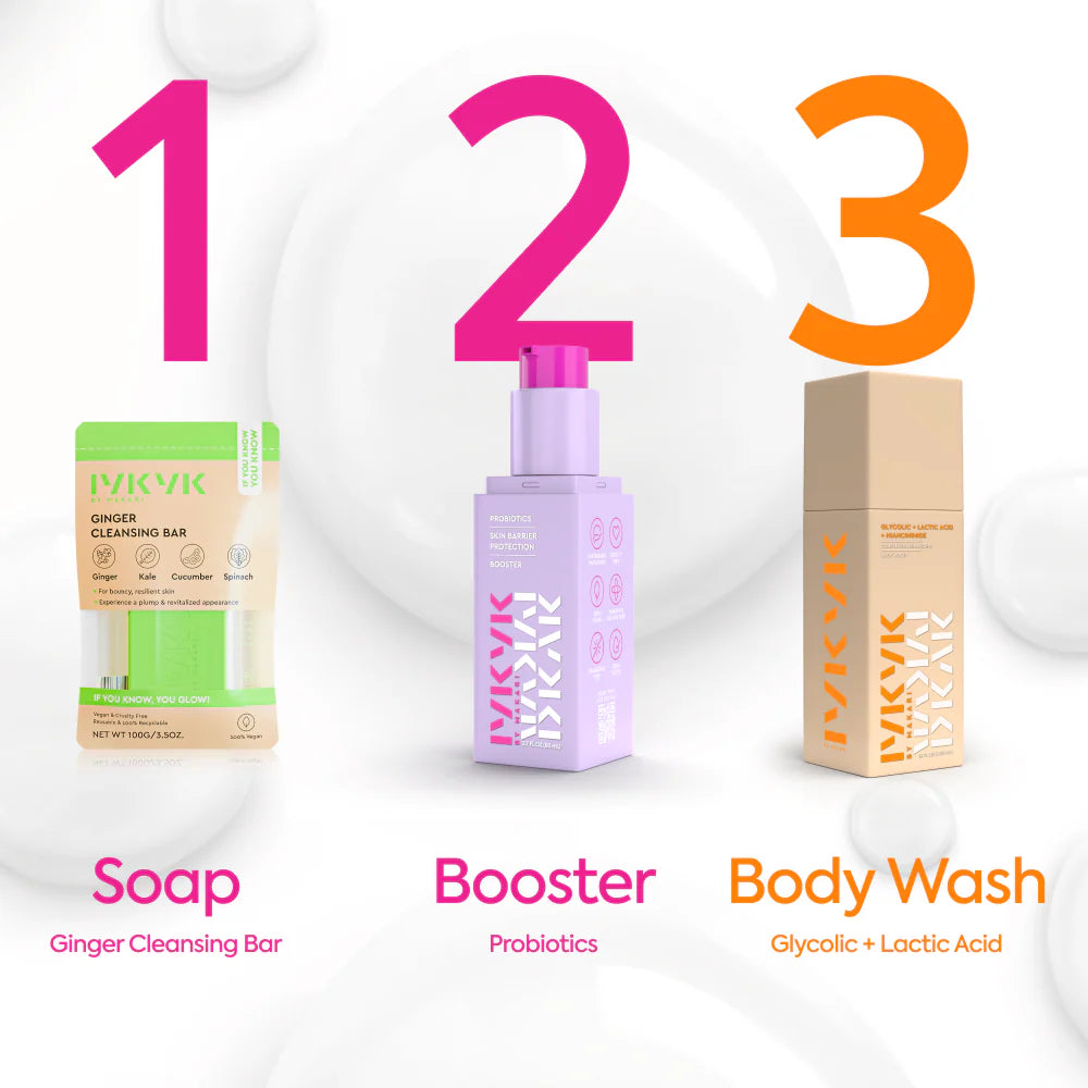 GLYCOLIC + LACTIC ACID + NIANCINIMIDE  BODY WASH