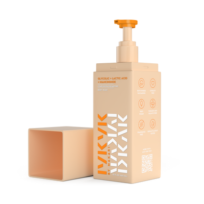 GLYCOLIC + LACTIC ACID + NIANCINIMIDE  BODY WASH