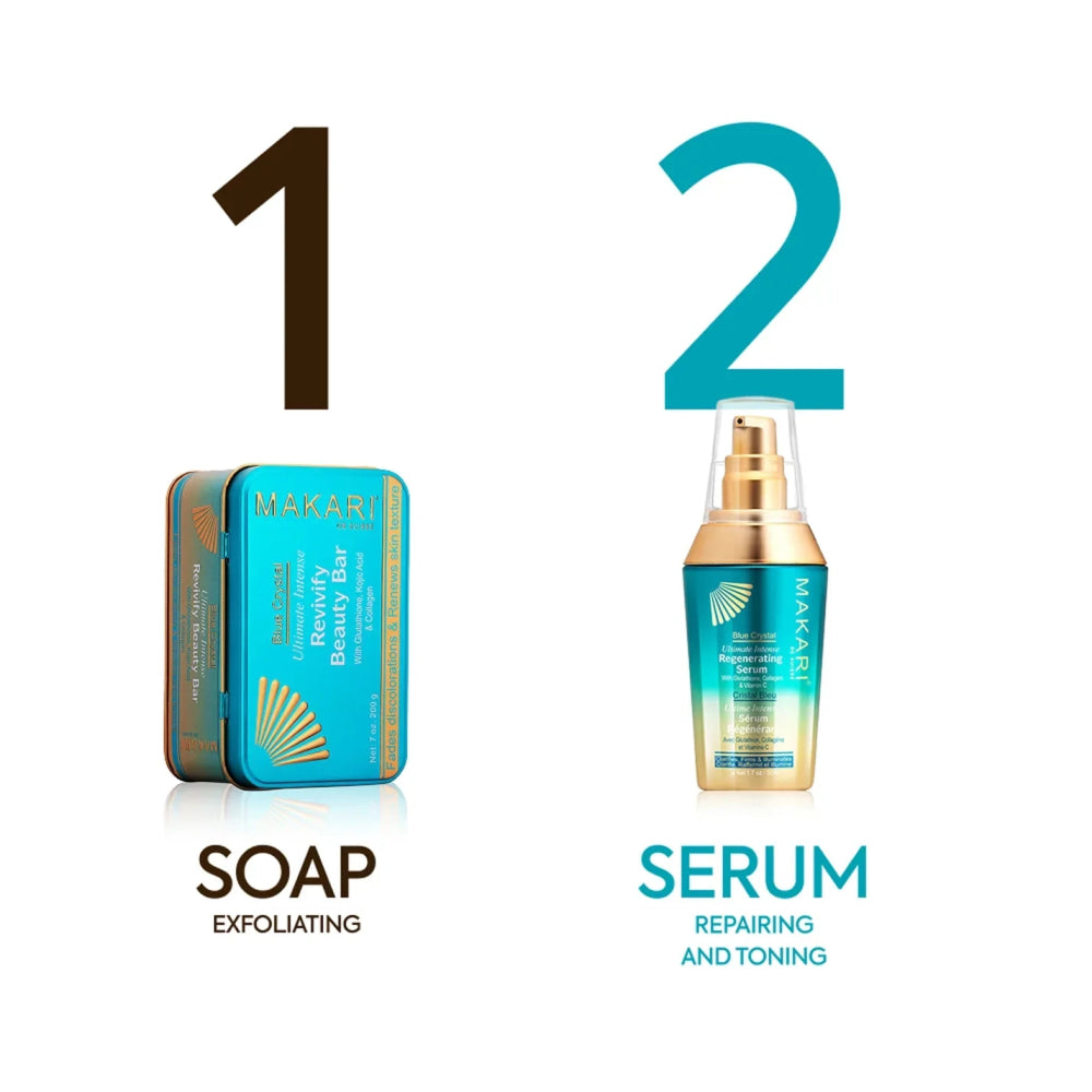 Makari blue crystal regenerating serum