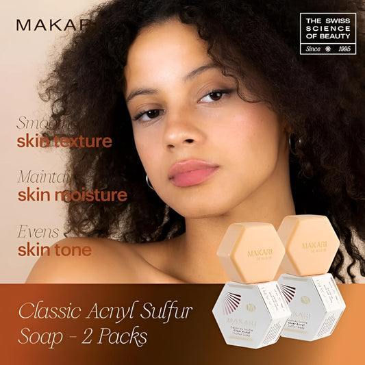 Acne sulphur soap detoxifies pores and controls oil