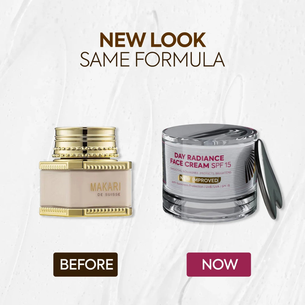 Makari day radiance face cream new package