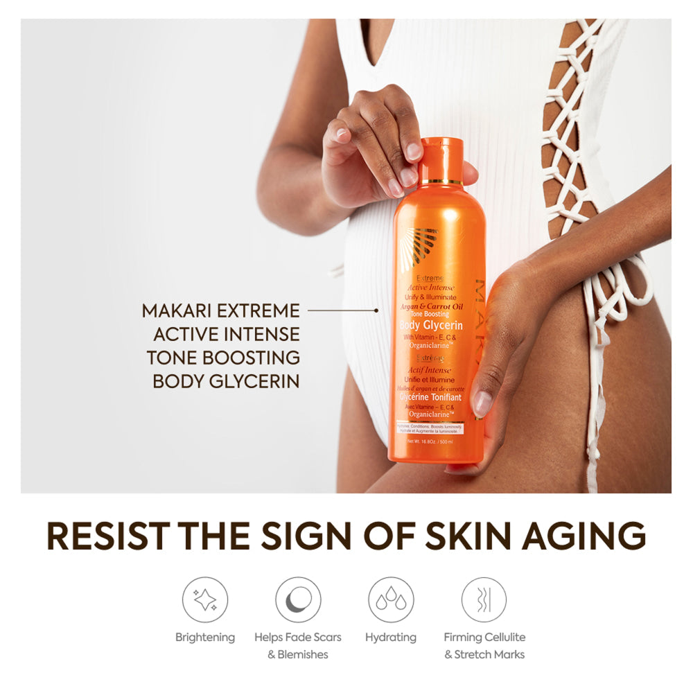 Carrot Toning Glycerin helps fade stretch marks