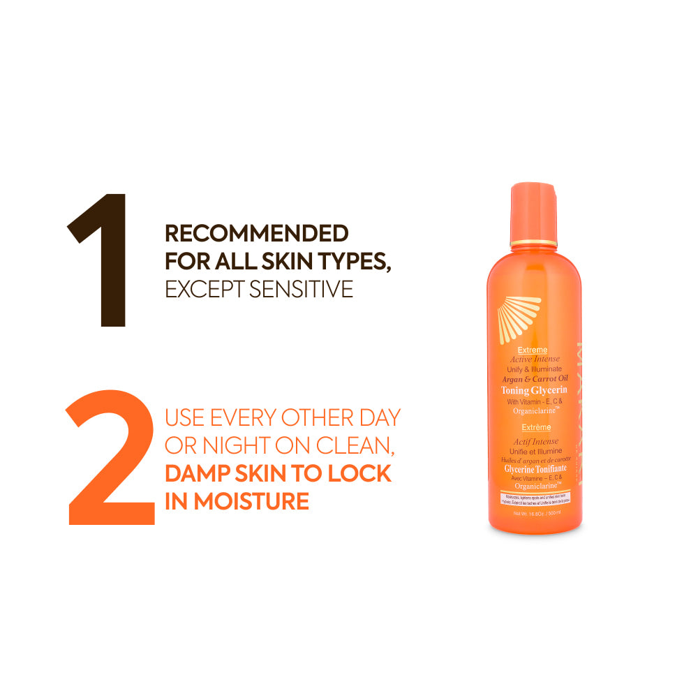 Carrot Toning Glycerin helps fade stretch marks