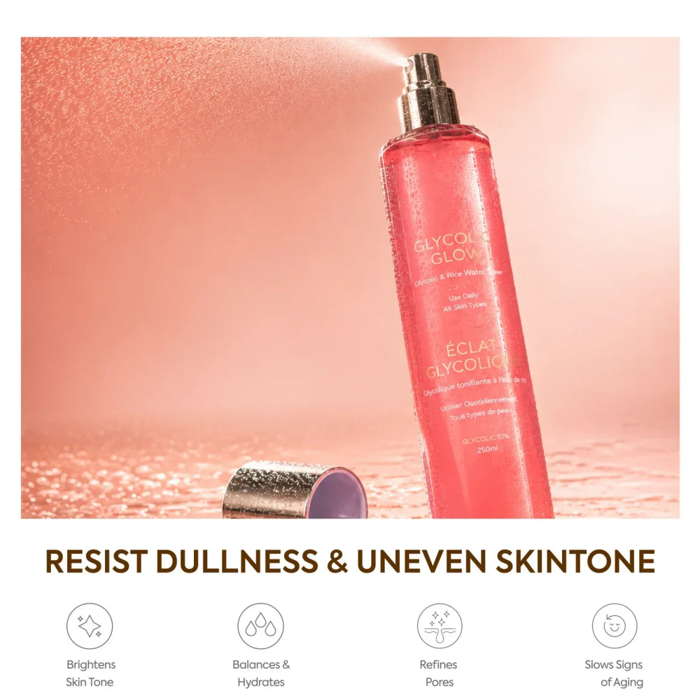 Makari glycolic & rice water toner 250ml