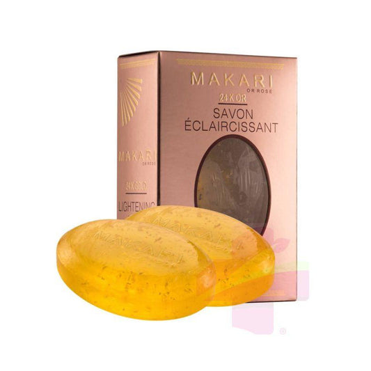 Savon éclaircissant à l'or rose 24 carats