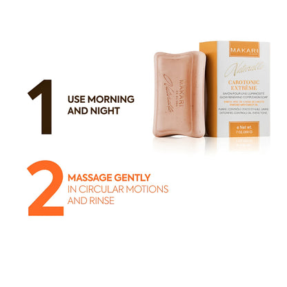 Botanical brightening gift with skin-enriching carrot oil