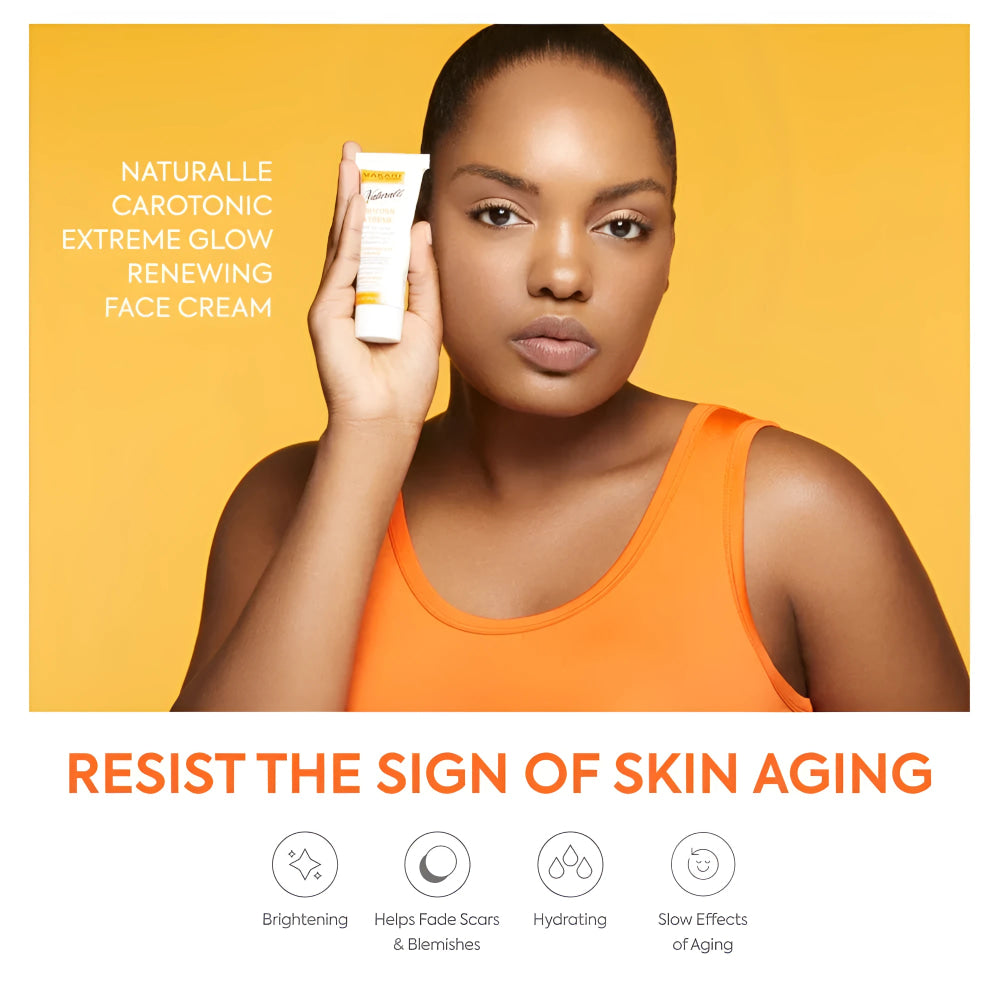 Botanical brightening gift with skin-enriching carrot oil