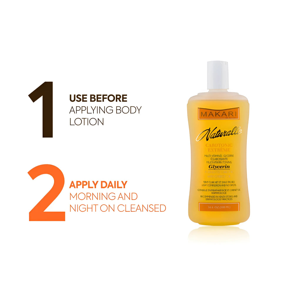 Botanical brightening gift with skin-enriching carrot oil