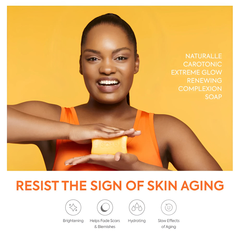 Botanical brightening gift with skin-enriching carrot oil