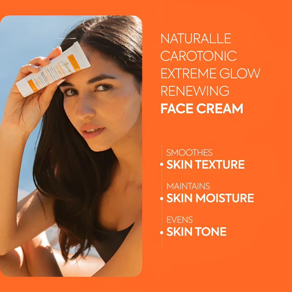 Botanical brightening gift with skin-enriching carrot oil