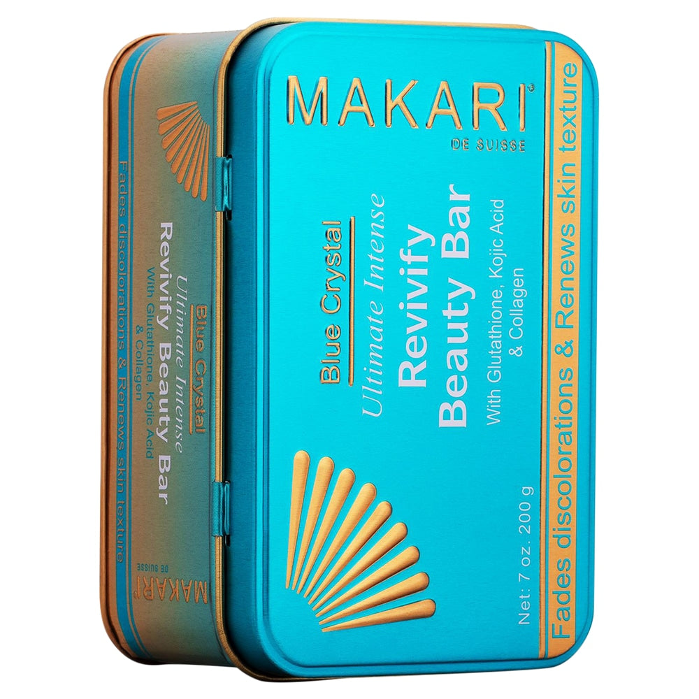 Makari Blue Crystal Revivify Beauty Bar Soap