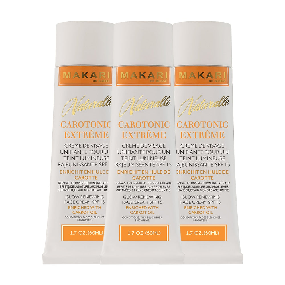 Makari Carotonic Extreme Glow Renewing Face Cream Trio