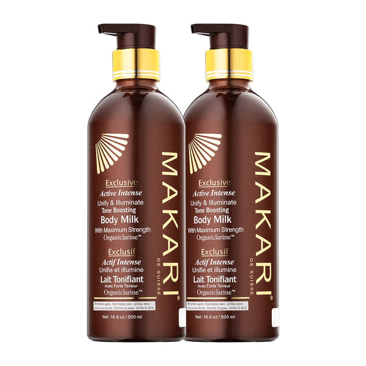 Makari Exclusive Toning Body Milk Duo