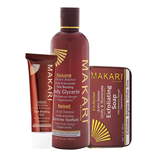 Makari Exclusive Toning Glycerin Soap & Gel