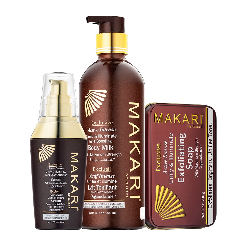 Makari Exclusive Toning Milk Soap & Serum