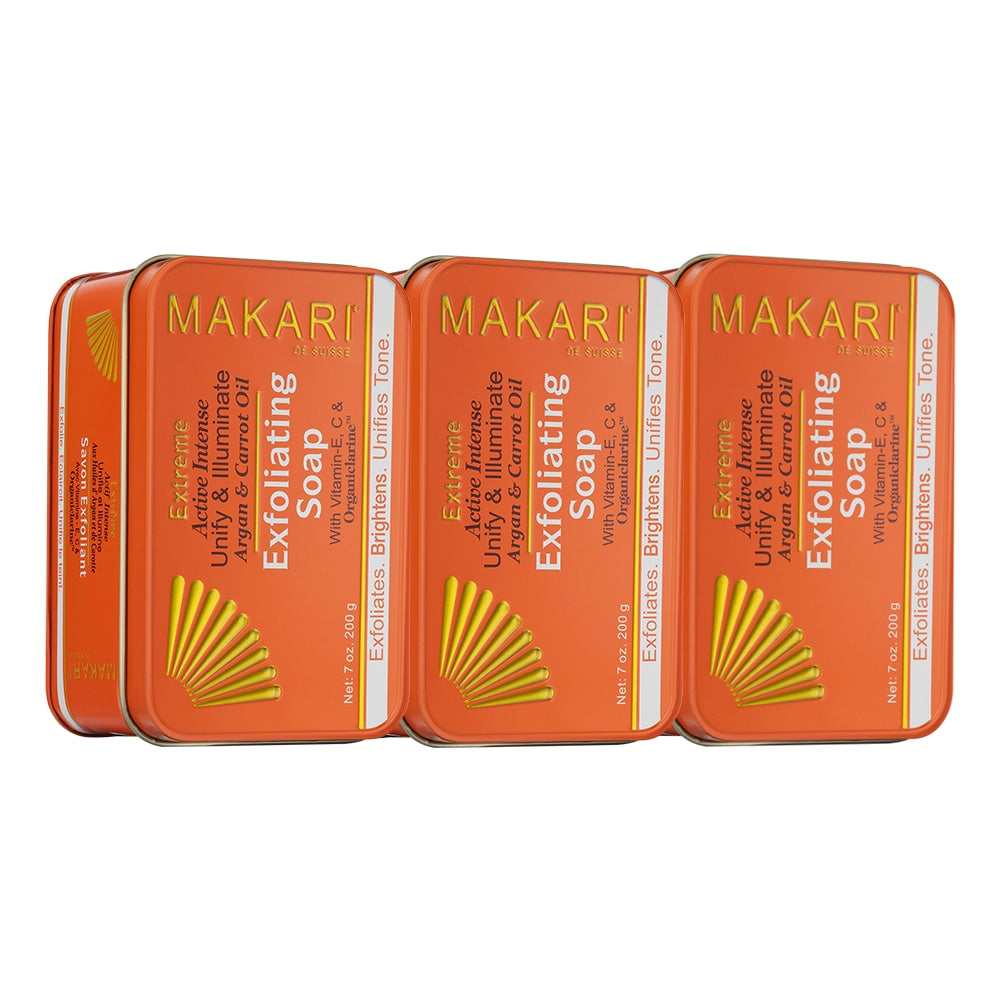 Makari Extreme Active Intense Exfoliating Soap Trio