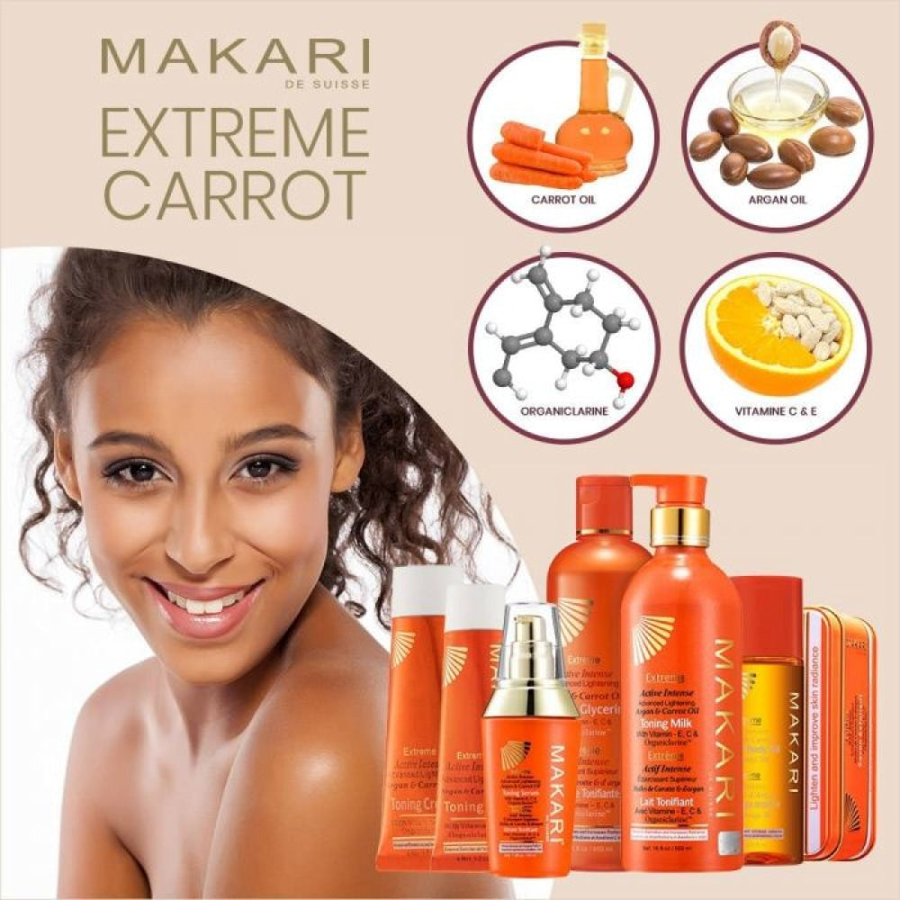 Makari Extreme Argan & Carrot Oil Brightening Kit
