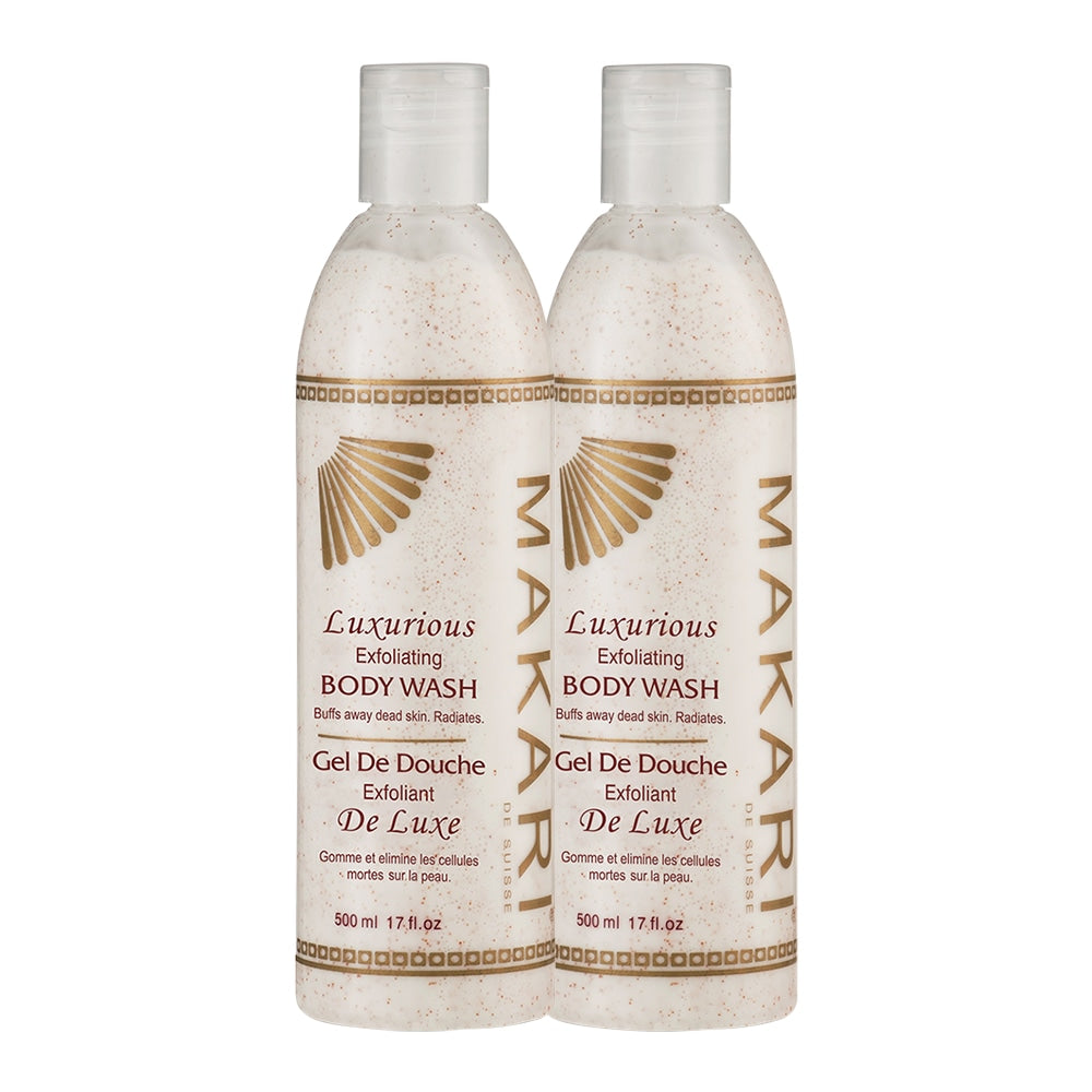 Makari Luxurious Exfoliating Body Wash Duo